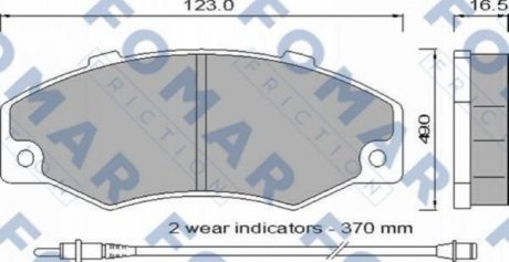 Купить Колодки тормозные дисковые Renault 21 FOMAR fo 546881 (фото1) подбор по VIN коду, цена 548 грн.