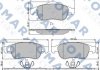 Купить Колодки тормозные дисковые Renault Megane, Fluence, Dacia Duster, Renault Scenic, Grand Scenic, Duster, Captur FOMAR fo 931481 (фото1) подбор по VIN коду, цена 975 грн.