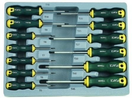 Набор отверток TORX 13 FORCE 2137