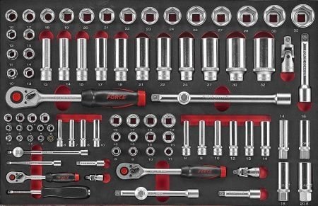 Набор инструмента 88 пр. 1/2" FORCE 4882