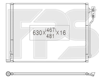 Конденсатор кондиционера FPS fp 14 k345