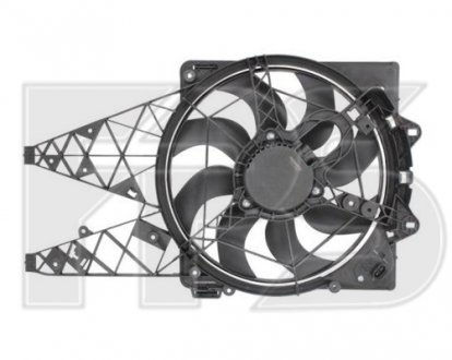 Купить Вентилятор радиатора (в сборе) Fiat Doblo FPS fp 26 w102 (фото1) подбор по VIN коду, цена 2375 грн.