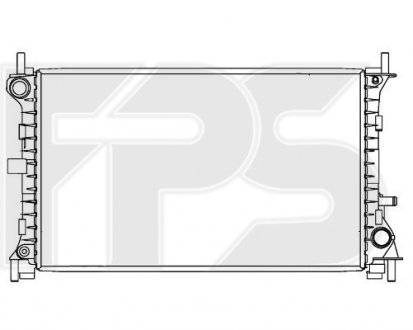 Радіатор охолодження Ford Focus FPS fp 28 a186