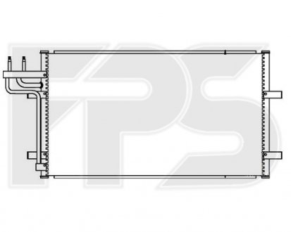 Конденсатор кондиціонера Ford C-Max, Focus FPS fp 28 k82