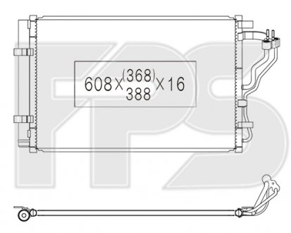 Конденсатор кондиционера FPS fp 32 k341