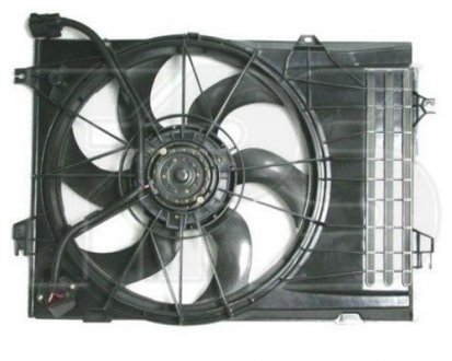Купити Вентилятор радіатора (в зборі) Hyundai Tucson, KIA Sportage FPS fp 32 w97 (фото1) підбір по VIN коду, ціна 2665 грн.