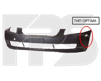 Бампер Chevrolet Captiva FPS fp 4015 900