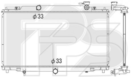 Радиатор охлаждения FPS fp 44 a149