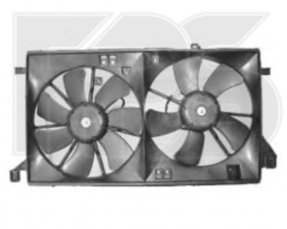 Купить Вентилятор радиатора (в сборе) Mazda 3 FPS fp 44 w196 (фото1) подбор по VIN коду, цена 2138 грн.