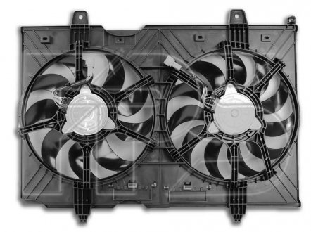 Вентилятор радиатора (в сборе) FPS fp 50 w134