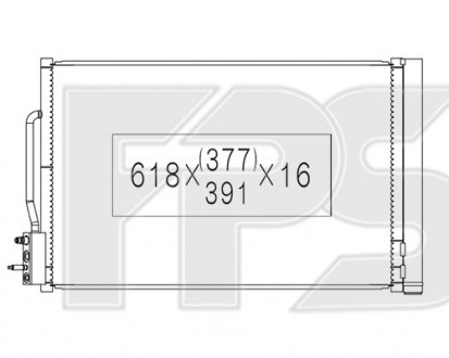 Конденсатор кондиционера FPS fp 52 k374