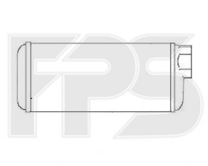 Радиатор печки FPS fp 64 n166