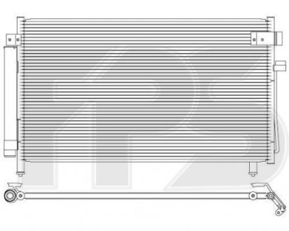 Конденсатор кондиціонера Subaru Forester FPS fp 67 k499