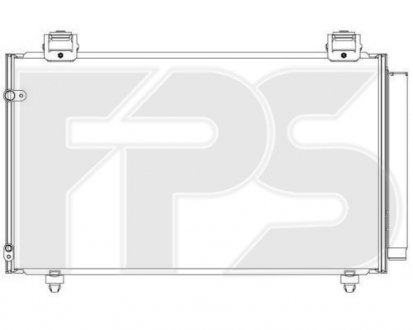 Конденсатор кондиціонера Toyota Corolla FPS fp 70 k484