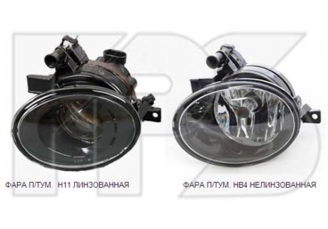 Купить Фара противотуманная Volkswagen Touran, Golf, Jetta, EOS, Caddy, Tiguan FPS fp 7411 h3-p (фото1) подбор по VIN коду, цена 1257 грн.