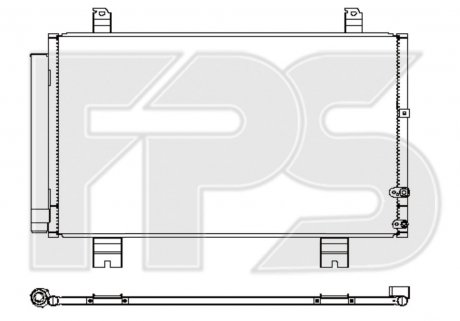 Конденсатор кондиціонера FPS fp 81 k393