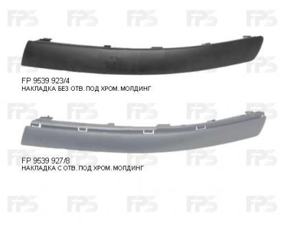 Смужка пластикова FPS fp 9539 928
