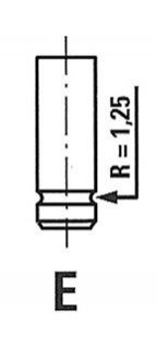 Клапан выпускной EX FRECCIA r4593/RCR