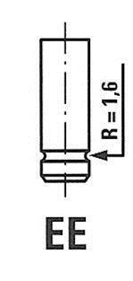 Впускний клапан (39,4x8x106,5) KIA RETONA, SPORTAGE SUZUKI GRAND VITARA I, VITARA 2.0D 12.94-08.03 FRECCIA r6333SNT