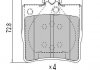 Купить Колодки тормозные Mercedes W202, W210, S202, S210, CLK-Class, W203, S203 FREMAX fbp-1139 (фото1) подбор по VIN коду, цена 656 грн.