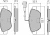 Купити КОЛОДКИ ГАЛЬМІВНІ ПЕРЕДНІ FBP-1218 Fiat Doblo, Alfa Romeo Mito, Fiat Grande Punto, Punto, Lancia Musa, Fiat Panda, 500, Citroen Nemo, Peugeot Bipper FREMAX fbp1218 (фото1) підбір по VIN коду, ціна 1494 грн.