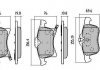 Купити КОЛОДКИ ГАЛЬМІВНІ ПЕРЕДНІ FBP-1353 Opel Meriva, Astra, Zafira, Combo, Corsa FREMAX fbp1353 (фото1) підбір по VIN коду, ціна 2021 грн.