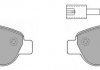 Купить Колодки тормозные передние FBP-1355-01 Fiat Panda, 500, Citroen Nemo, Peugeot Bipper, Ford KA FREMAX fbp135501 (фото1) подбор по VIN коду, цена 1418 грн.