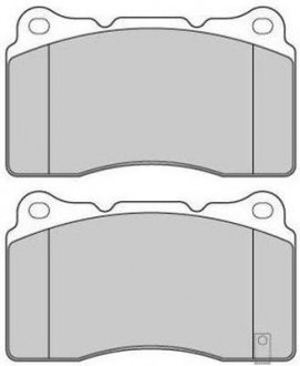 КОЛОДКИ ГАЛЬМІВНІ ПЕРЕДНІ FBP-1554 Mitsubishi Lancer, Subaru Impreza, Opel Insignia FREMAX fbp1554