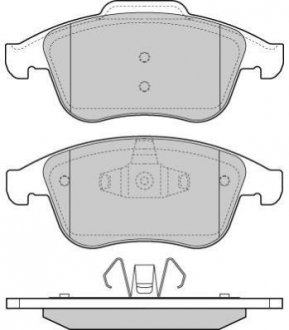 КОЛОДКИ ГАЛЬМІВНІ ПЕРЕДНІ FBP-1581 Renault Latitude, Laguna FREMAX fbp1581