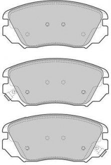 Купити КОЛОДКИ ГАЛЬМІВНІ ПЕРЕДНІ FBP-1659 SAAB 9-5, Opel Insignia, Chevrolet Malibu FREMAX fbp1659 (фото1) підбір по VIN коду, ціна 1995 грн.