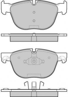 Колодки тормозные передние FBP-1666 FREMAX fbp1666