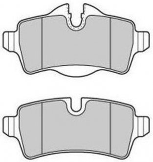 Купити Колодки гальмівні задн FBP-1714 Mini Cooper, Clubman FREMAX fbp1714 (фото1) підбір по VIN коду, ціна 1165 грн.