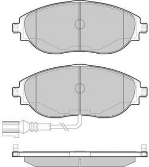 Купить Колодки тормозные передние FBP-1742 Volkswagen Passat, Sharan, Tiguan, CC, Golf, Audi A3, Skoda Octavia, Seat Leon, Skoda Superb, Kodiaq FREMAX fbp1742 (фото1) подбор по VIN коду, цена 2415 грн.