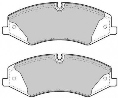 Купить Колодки тормозные передние FBP-1746 Land Rover Discovery, Range Rover FREMAX fbp1746 (фото1) подбор по VIN коду, цена 2100 грн.