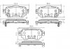 Купить Колодки тормозные задние FBP-1981 Nissan Qashqai, X-Trail, Renault Kadjar, Koleos FREMAX fbp1981 (фото1) подбор по VIN коду, цена 1494 грн.