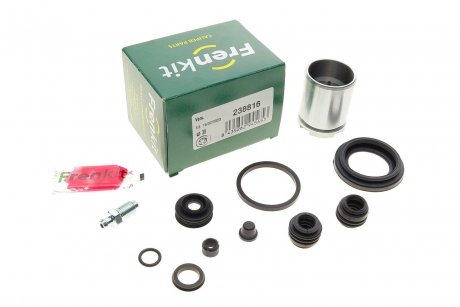 Купити Ремкомплект супорта (заднього) Honda Accord IX/VIII 08- (d=38mm) (+поршень) (Niss/Nih) Honda Accord FRENKIT 238816 (фото1) підбір по VIN коду, ціна 725 грн.