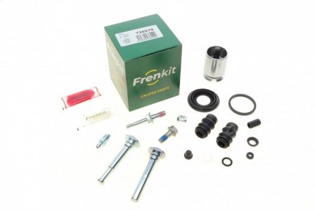 Ремкомплект супорта (заднього) Fiat Punto/Toyota Corolla 05- (d=36mm) (+поршень/направляюча)(Bosch) FRENKIT 736579