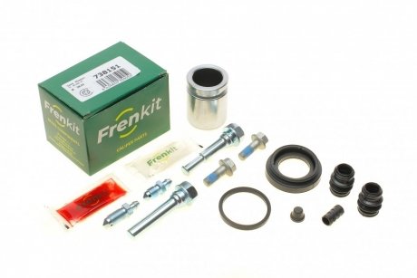 Ремкомплект супорта (заднього) Subaru Legacy/Forester 03- (d=38mm) (+поршень/направляюча) (Tokic) FRENKIT 738151
