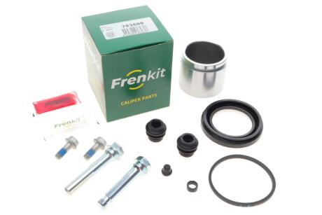 Ремкомплект супорта (переднього) Toyota Avalon 05-12 (d=63mm)(+ поршень/направляюча) Supekit Toyota Camry, Avalon FRENKIT 763609