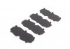 Тормозные колодки (передние) MB Sprinter (906) /Vito (W639/447) (Brembo) Mercedes W906, Vito, Volkswagen Crafter FTE 9010610 (фото7)