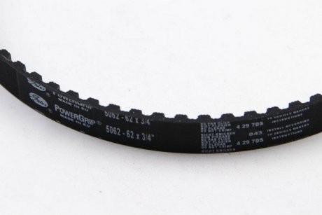 Купить Пасс ГРМ с длиной круга не более 60см Gates 5062 (фото1) подбор по VIN коду, цена 276 грн.