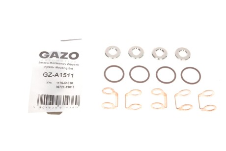 Ремкомплект форсунки Toyota Rav 4 2.2 D 06-13 (Комплект на 4 шт.)) GAZO gz-a1511