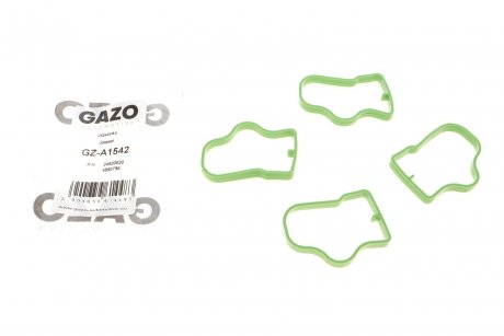 Прокладка впускного колектора Opel Astra H/Combo 1.2-1.4 04- (к-кт) GAZO gz-a1542