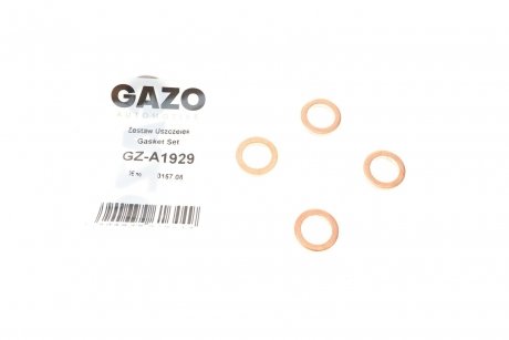 Прокладка турбіни ущільнююча Citroen C3/Peugeot 207/308 1.4/1.6/2.0 HDi (12x18x3) (Комплект 4шт,) GAZO gz-a1929