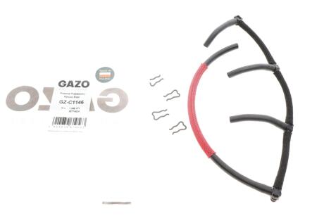 Шланг зливний Volvo C30/S40 II/S80 II/V50/V70 III 1.6D 05-12 Peugeot 407, Citroen C4, Ford Focus, Volvo S40, V50, Peugeot 207, Volvo C30, Citroen Jumpy, Mini Cooper, Ford C-Max, Mini Clubman GAZO gz-c1146