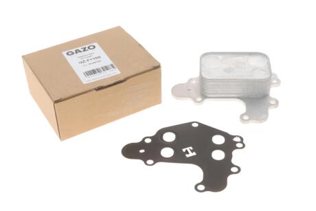 Радиатор масляный Citroen Berlingo/C3/C4/Peugeot 208/308 1.2THP/PureTech (теплообменник) GAZO gz-f1105