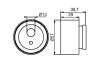 Купить Шкив приводного пояса Peugeot Boxer, 605, Fiat Ducato, Citroen Jumper, Peugeot 406, 306, Citroen Xsara, Peugeot 806 GMB gt50510 (фото4) подбор по VIN коду, цена 325 грн.