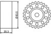 Купить Зубчатый паразитный/ведущий ролик ГРМ Toyota Land Cruiser, Hilux GMB gt80720 (фото4) подбор по VIN коду, цена 736 грн.