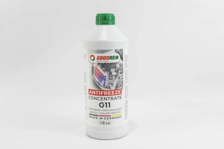 Антифриз GREEN (зелений) концентрат (1.5L) (GERMANY) Goodrem r80G11-GRN-015