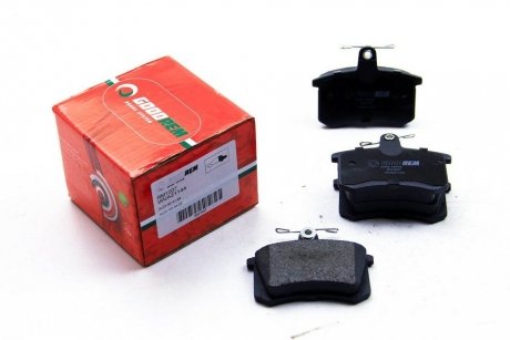 Тормозные колодки задние Audi 80/100/A4/A6 -97 Alfa Romeo 33, Audi 80, 100, Volkswagen Scirocco, Lancia Thema, Fiat Croma, Audi A8, Chery Eastar Goodrem rm1007